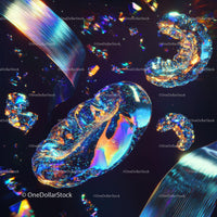 Holographic Abstract Shapes in Cosmic Design