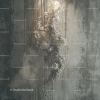 Abstract Bubbles and Smoke in Modern Design