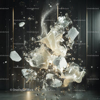 Dynamic Abstract Explosion with Shattered Glass