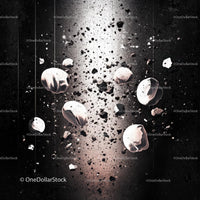 Cosmic Collision with Asteroids and Debris