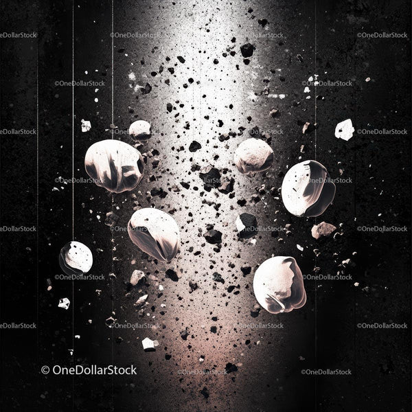 Cosmic Collision with Asteroids and Debris