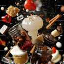 Dynamic Explosion of Spices and Sweets in Motion