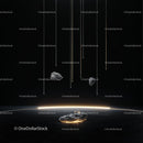 Asteroids with Cosmic Light Trails in Deep Space