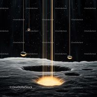Golden Light Beams in a Mysterious Cosmic Landscape