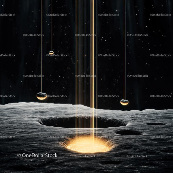 Golden Light Beams in a Mysterious Cosmic Landscape
