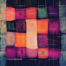 Colorful Woven Fabric with Vibrant Geometric Design