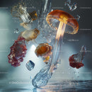 Vibrant Jellyfish in a Dreamlike Underwater Scene