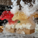 Vibrant Jelly Explosion in Creative Dessert Art