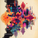 Vibrant Abstract Art with Colorful Dots and Geometric Shapes