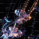 Futuristic Glowing Abstract Structure