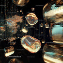 Surreal Floating Glass Bubbles with Reflections