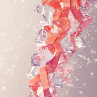 Abstract 3D Crystal and Geometric Shapes Design