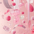 Surreal Pink Floating Objects in Modern Artistic Design