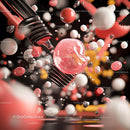 Dynamic Abstract Composition with Floating Spheres