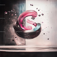 Vibrant Abstract Fluid Motion Artwork