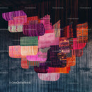 Vibrant Abstract Textile Installation in Modern Gallery
