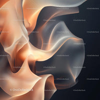 Elegant Flowing Fabric in Soft Abstract Waves