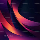 Vibrant Abstract Gradient Waves in Modern Design