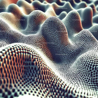 Abstract 3D Wave Pattern with Intricate Textures