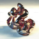 Intricate Abstract Sculpture with Reflective Surfaces