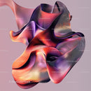 Vibrant Abstract Swirl with Dynamic Gradient Shades