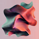 Colorful Flowing Abstract Art with Smooth Waves
