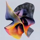 Futuristic Abstract Design with Colorful Waves