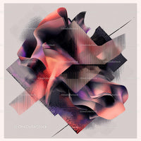 Dynamic Abstract Geometric Art with Vibrant Shapes