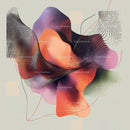 Vibrant Abstract Shapes in Modern Art Composition