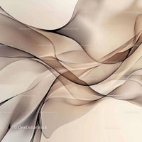 Elegant Flowing Abstract with Soft Tones and Organic Shapes