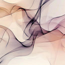 Abstract Flowing Lines in Pastel Hues