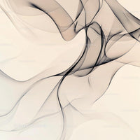 Elegant Abstract Art with Flowing Beige Lines