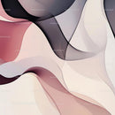 Abstract Fluid Shapes with Pastel Hues