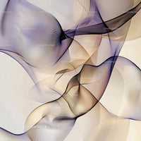 Abstract Flowing Lines in Soft Pastel Colors