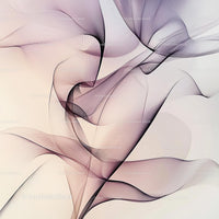 Elegant Abstract Waves in Soft Gradient Tones