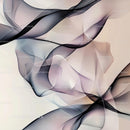 Abstract Flowing Lines with Soft Beige and Gray Hues