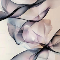 Abstract Flowing Lines with Soft Beige and Gray Hues