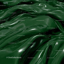 Glossy Green Abstract Fluid Waves Background