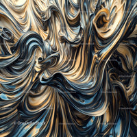 Dynamic Swirling Abstract Art with Fluid Movement