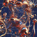 Dynamic Liquid Art with Metallic and Vibrant Tones