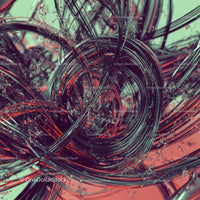 Dynamic Abstract Art with Colorful Intertwined Lines
