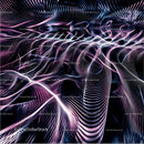 Hypnotic Flow of Abstract Digital Waves