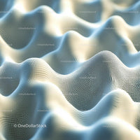 Abstract Wavy Mesh Pattern with Light and Shadow