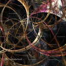 Vibrant Abstract Fractal Art with Colorful Lines