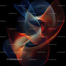 Dynamic Abstract Light Wave Formation