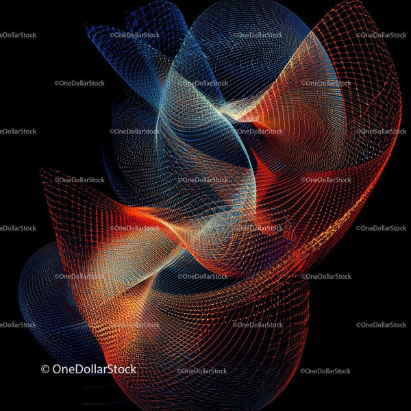Dynamic Abstract Light Wave Formation