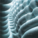 Futuristic Abstract Texture with Layers and Depth