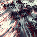 Dynamic Abstract Art Featuring Bold Dark Strokes