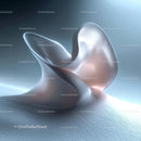 Abstract Fluid Form with Soft Waves and Light