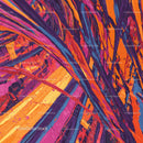 Vibrant Abstract Painting with Bold Color Strokes